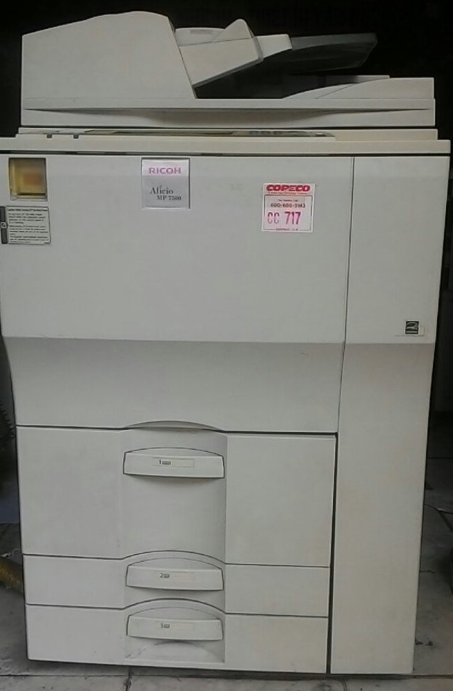 máy photo ricoh MP7500