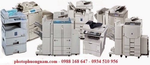đổ mực máy photocopy các dòng