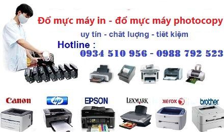 đổ mực máy photocopy