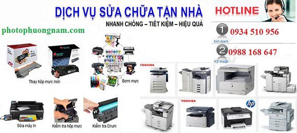 sửa máy in, photo tại nhà