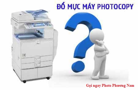 đổ mực máy photocopy