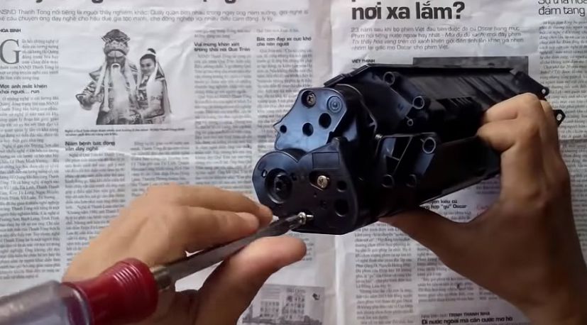 cách đổ mực máy in tại nhà