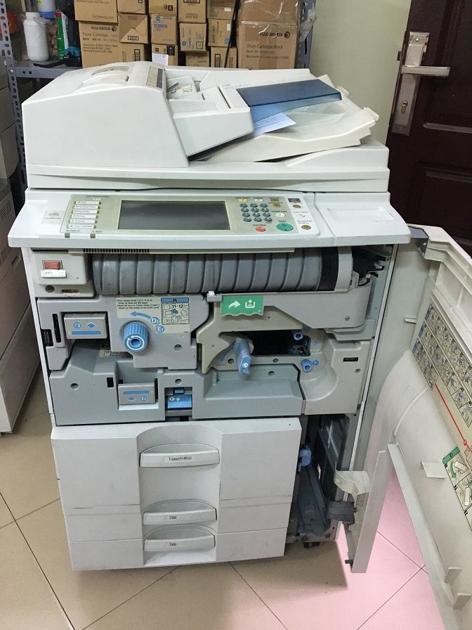 đổ mực máy photo ricoh