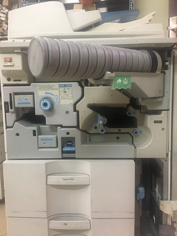 đổ mực máy photo ricoh