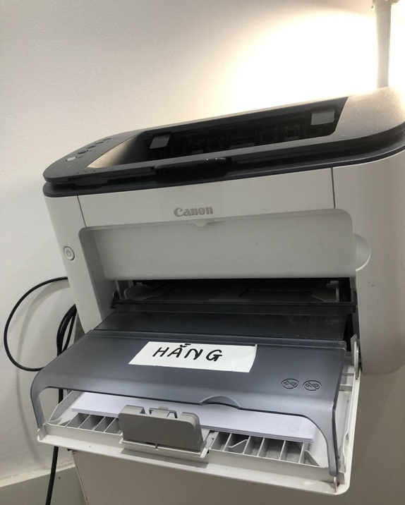 đổ mực máy in canon