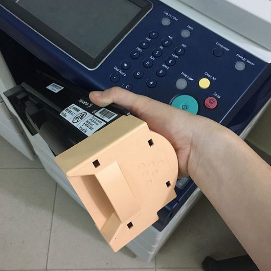 đổ mực máy photocopy]