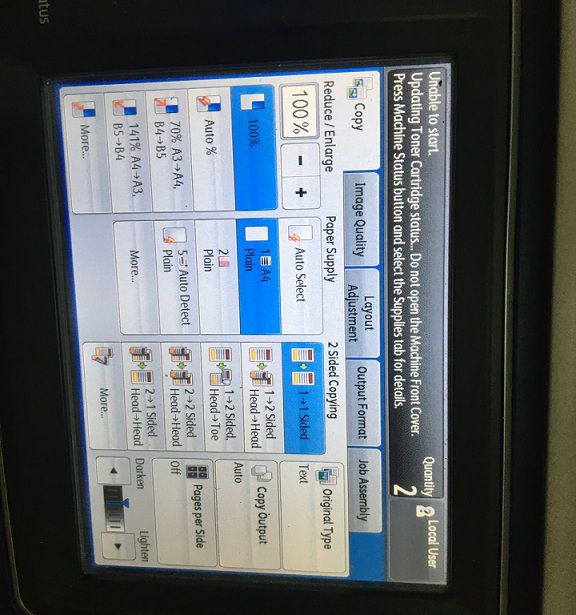 Hướng dẫn sử dụng tính năng fax trong máy photo fuji xerox