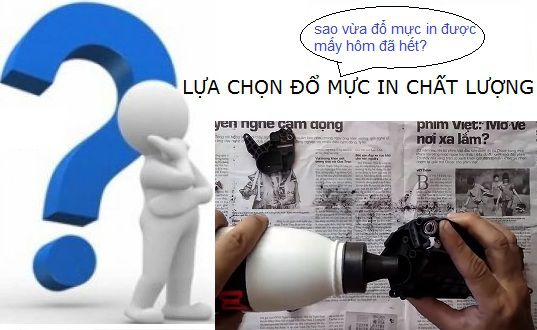 chọn đổ mực in chất lượng