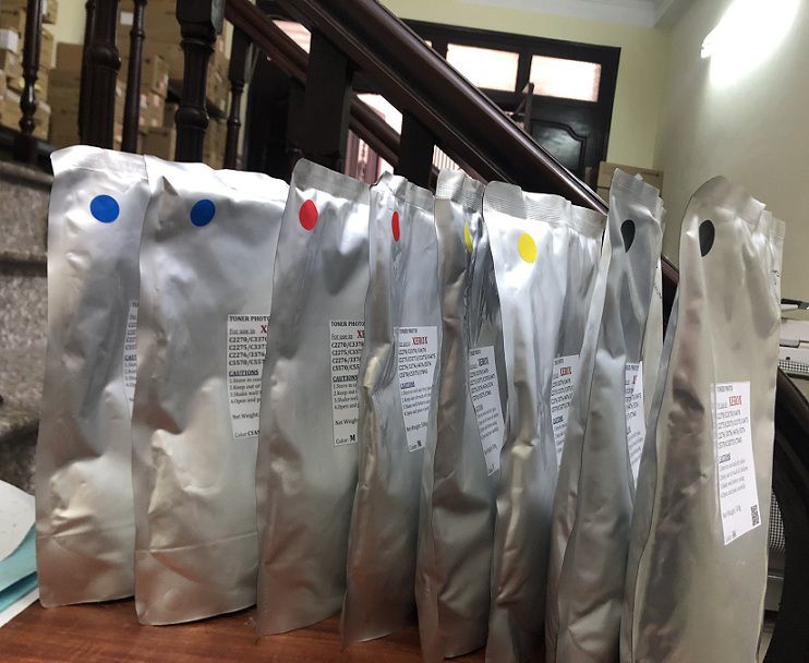 mực đổ máy photocopy xerox màu