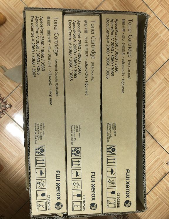 đổ mực máy photo fuji xerox v2060