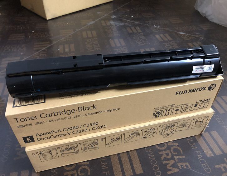 hộp mực màu đen xerox v2265