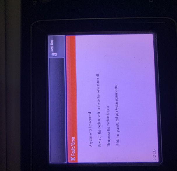 SỬA MÁY PHOTOCOPY BÁO LỖI CỤM TRỐNG