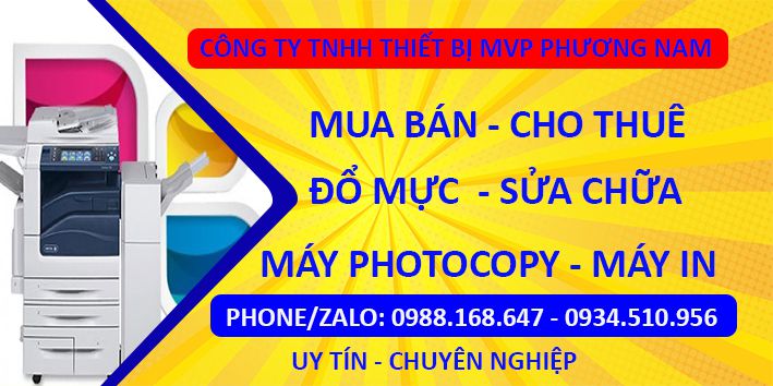 Cho thuê máy photocopy tại Hòa Bình