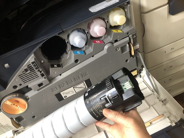 đổ mực máy photocopy