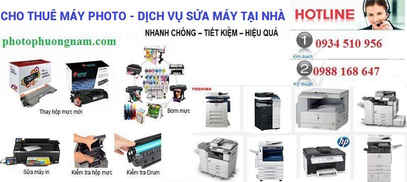 sửa máy photo tại nhà