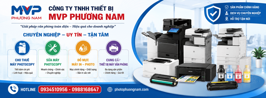 dịch vụ cho thuê máy photocopy tại Phương Nam