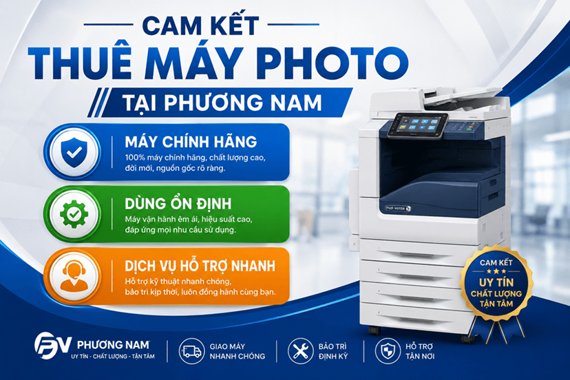 cam kết khi thuê máy photocopy 